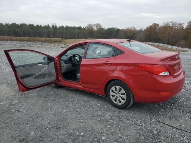  HYUNDAI ACCENT 2015 Red