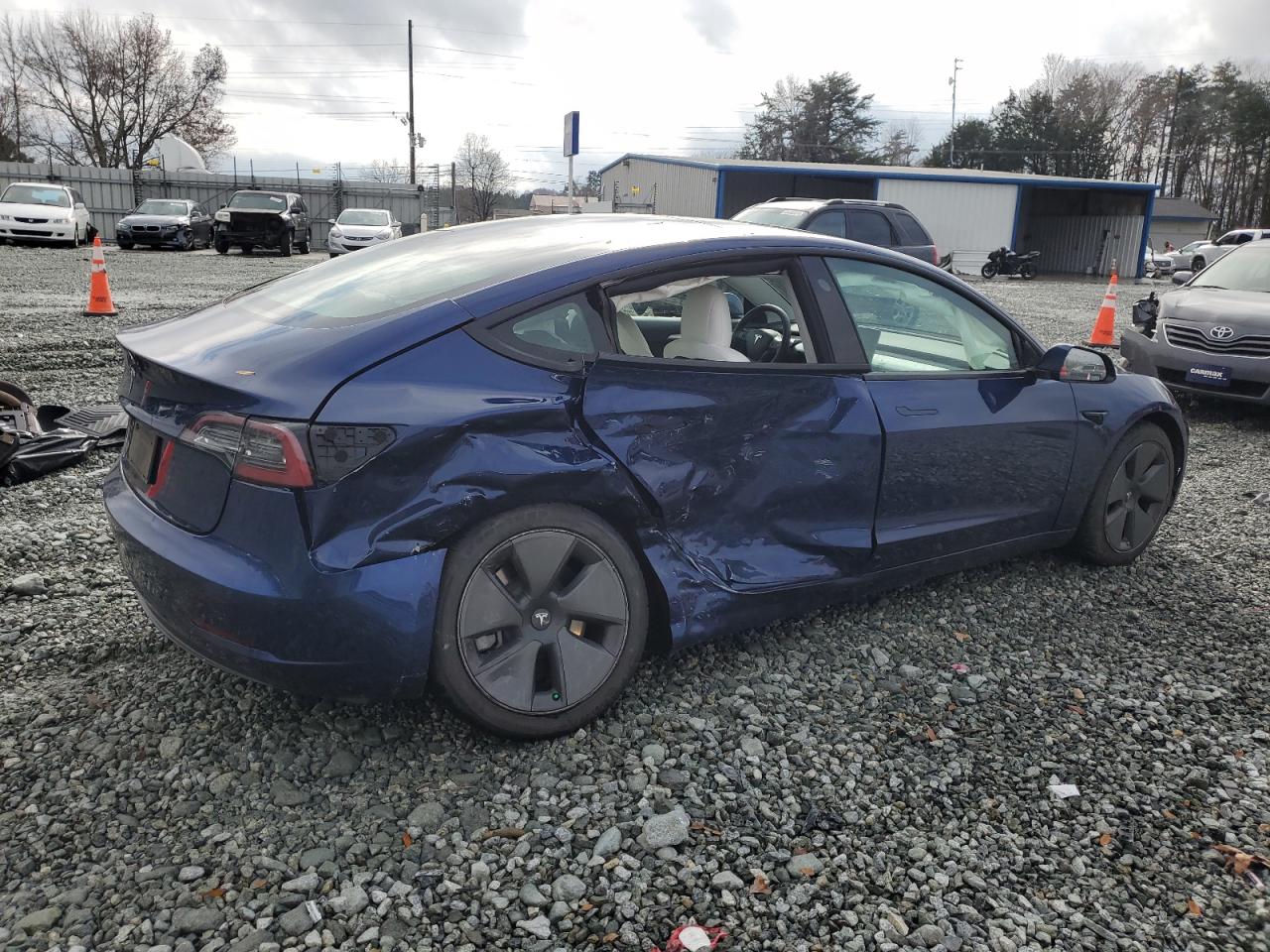 2021 Tesla Model 3 VIN: 5YJ3E1EA0MF989561 Lot: 84481544