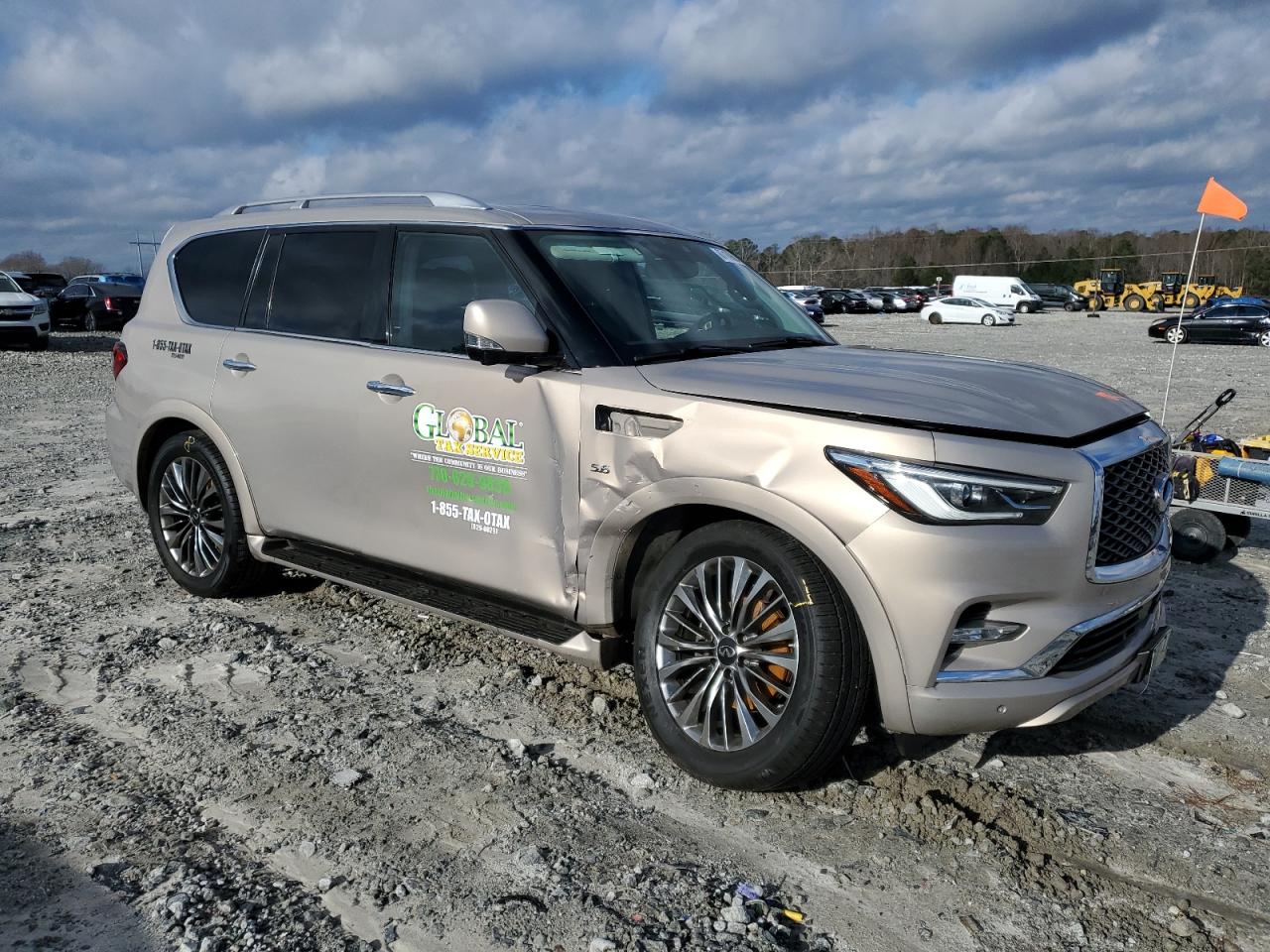 2019 Infiniti Qx80 Luxe VIN: JN8AZ2NFXK9684139 Lot: 87189884