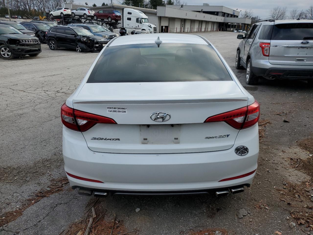 VIN 5NPE34AB6FH175613 2015 HYUNDAI SONATA no.6