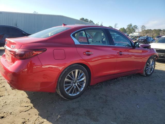  INFINITI Q50 2022 Красный