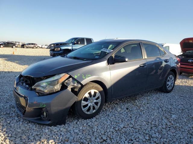  TOYOTA COROLLA 2015 Gray