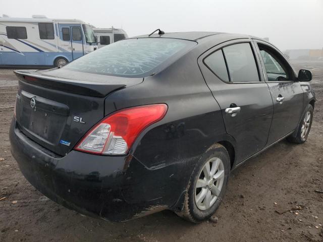  NISSAN VERSA 2013 Black