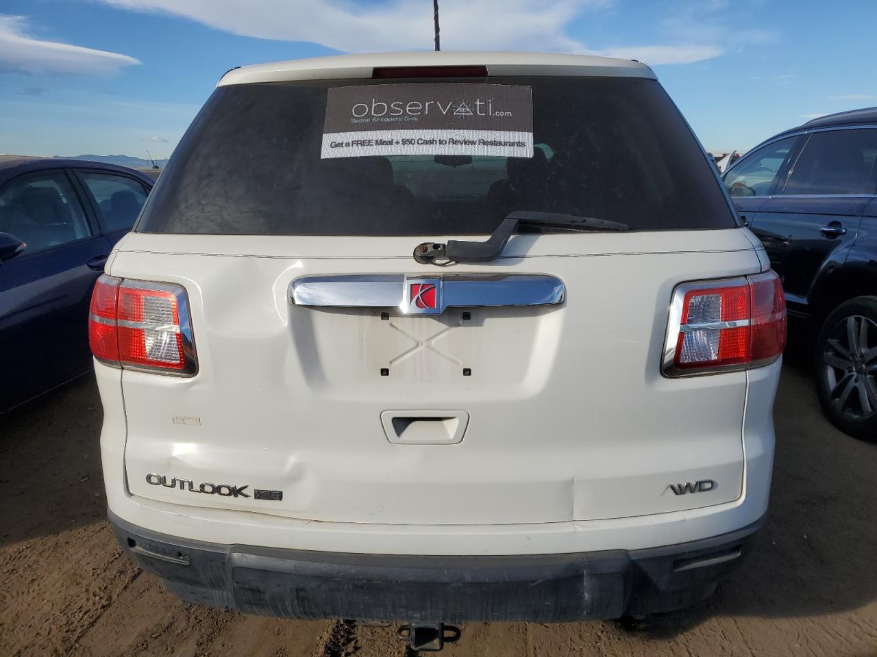 2008 Saturn Outlook Xe VIN: 5GZEV13798J283685 Lot: 84552274