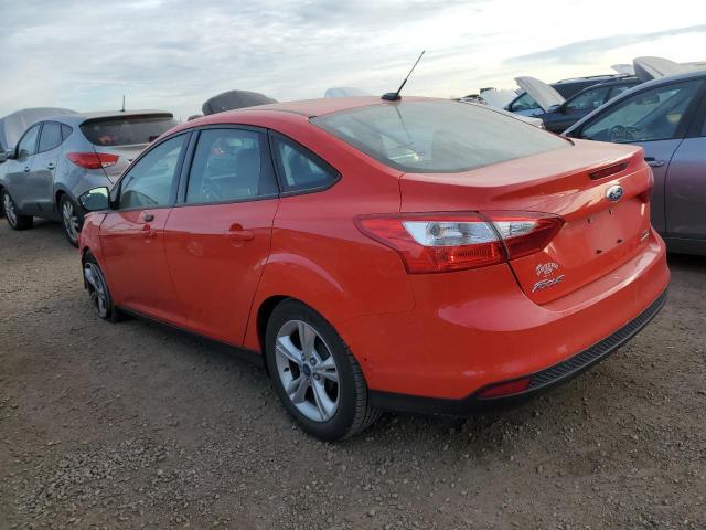 Sedans FORD FOCUS 2014 Czerwony