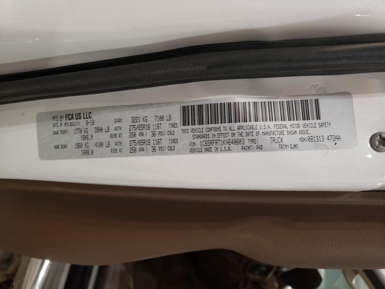 2019 RAM 1500 - Image 12