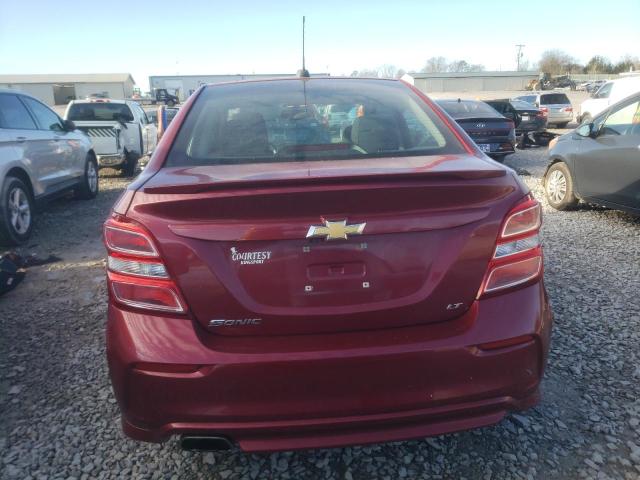  CHEVROLET SONIC 2017 Burgundy