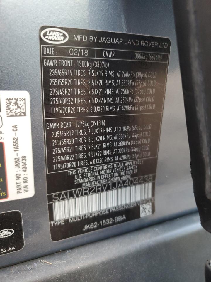 2018 Land Rover Range Rover - Image 13
