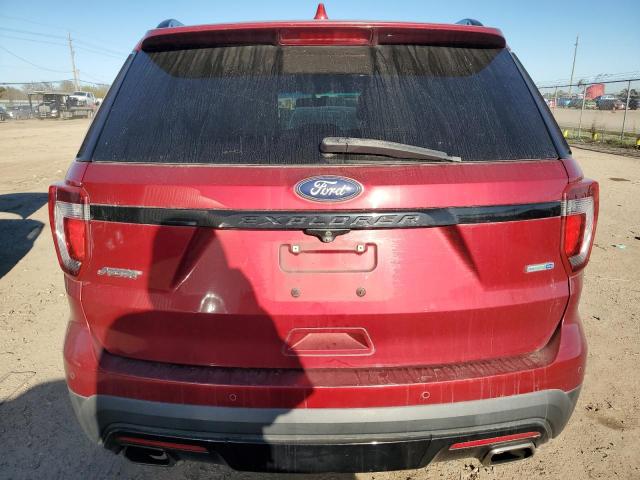  FORD EXPLORER 2016 Red