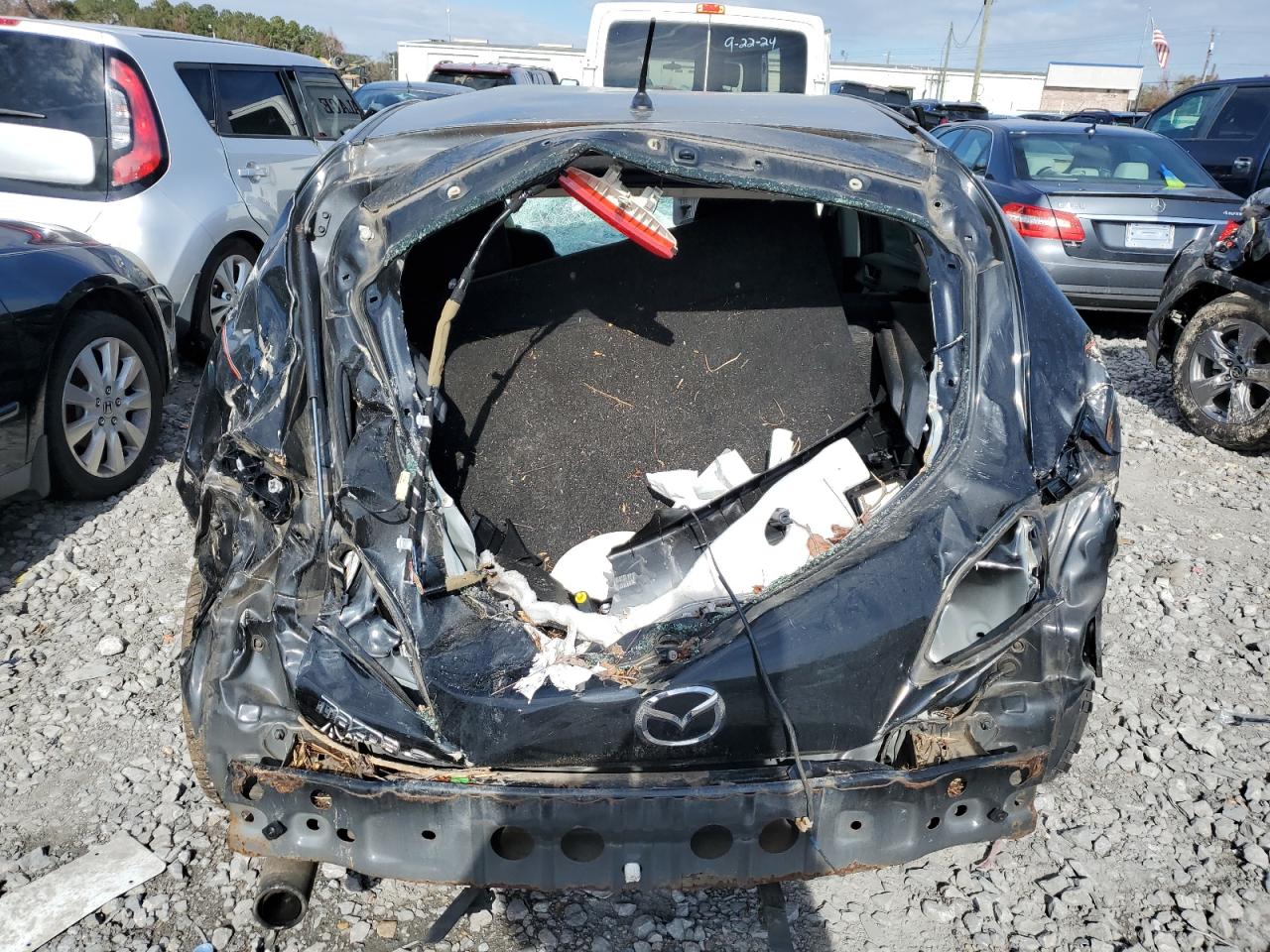 2012 Mazda 3 I VIN: JM1BL1L82C1539144 Lot: 52198775