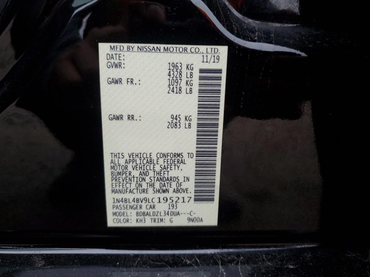 2020 Nissan Altima - Image 13