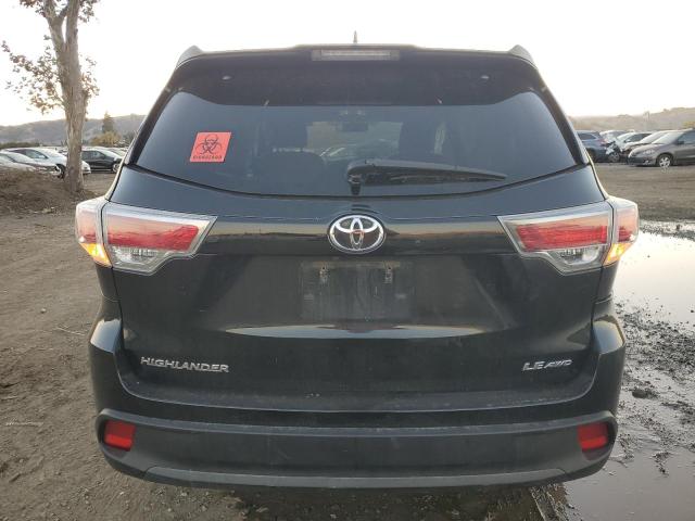  TOYOTA HIGHLANDER 2015 Czarny