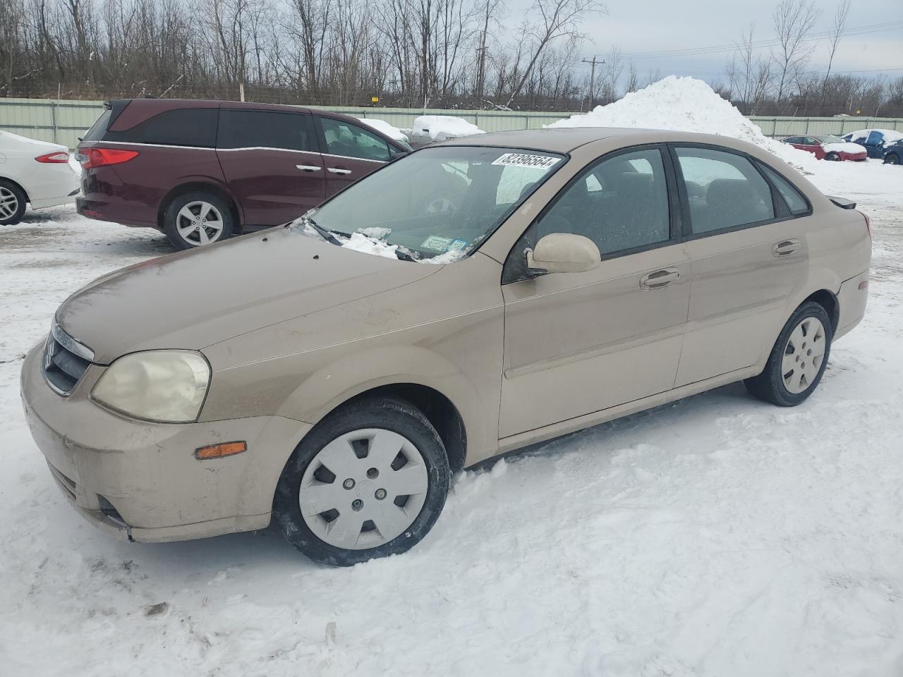 2008 Suzuki Forenza Base VIN: KL5JD56ZX8K734808 Lot: 82396564