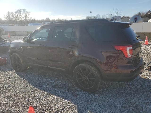  FORD EXPLORER 2018 Burgundy