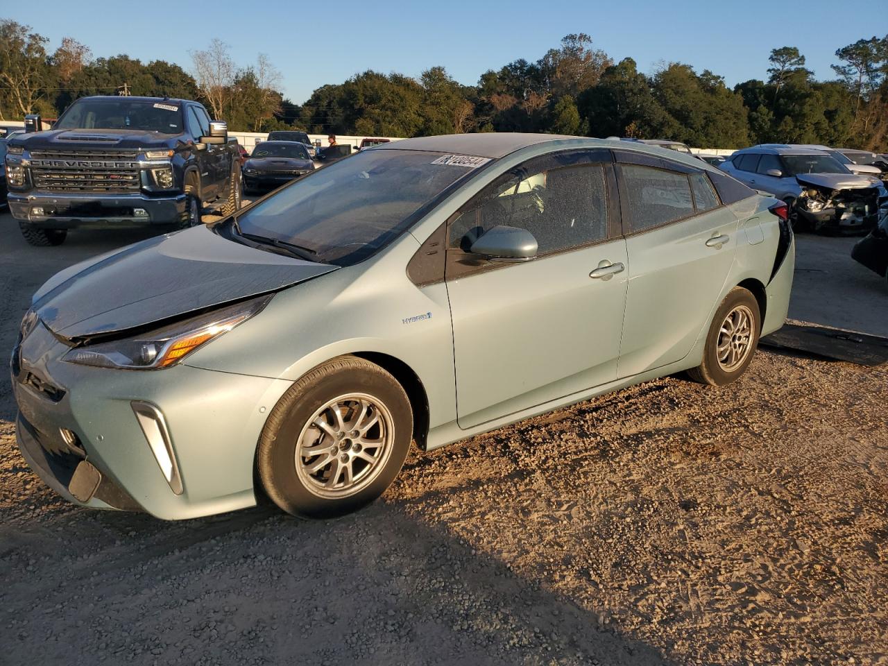 VIN JTDL9MFU0N3033977 2022 TOYOTA PRIUS no.1