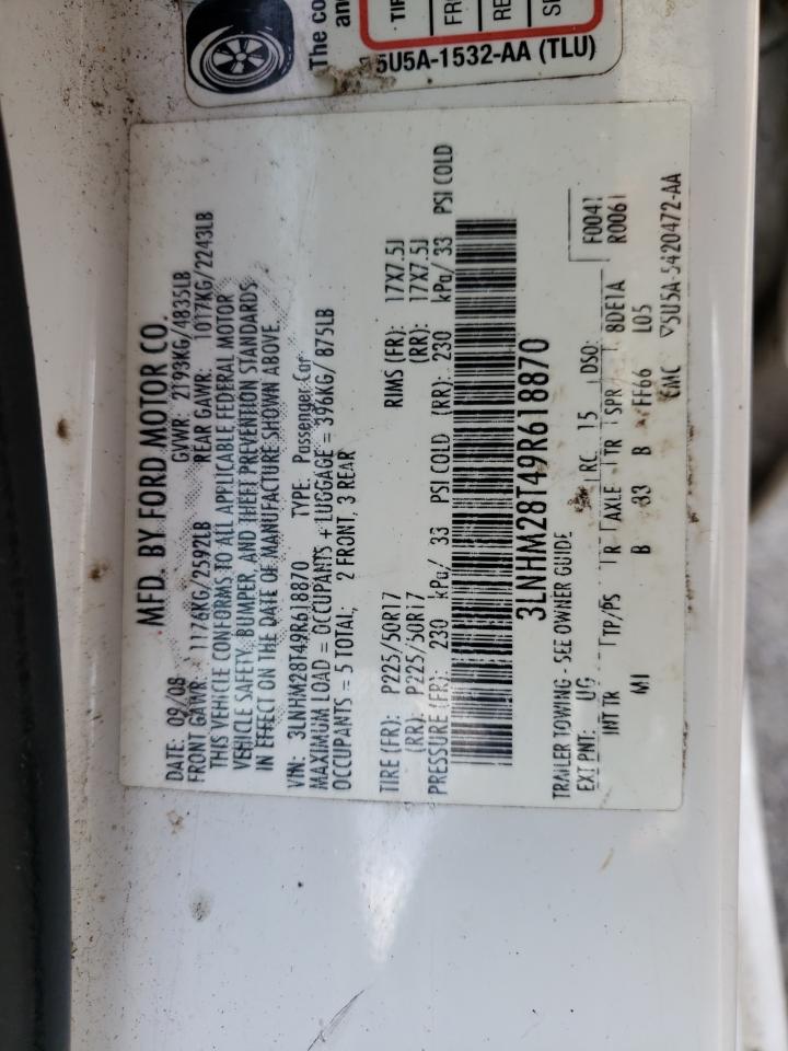2009 Lincoln MKZ - Image 12