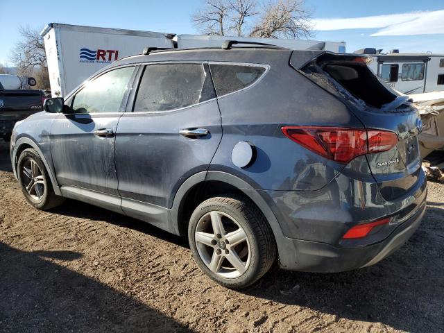  HYUNDAI SANTA FE 2017 Синий