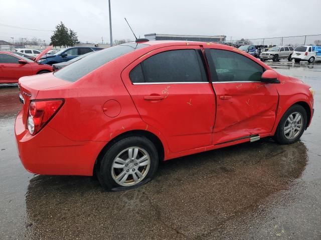  CHEVROLET SONIC 2015 Red