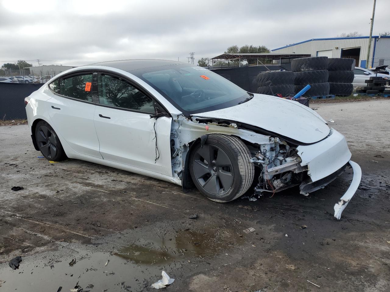 VIN 5YJ3E1EA2PF463601 2023 TESLA MODEL 3 no.4