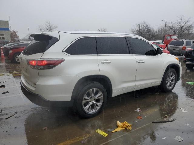  TOYOTA HIGHLANDER 2014 Biały