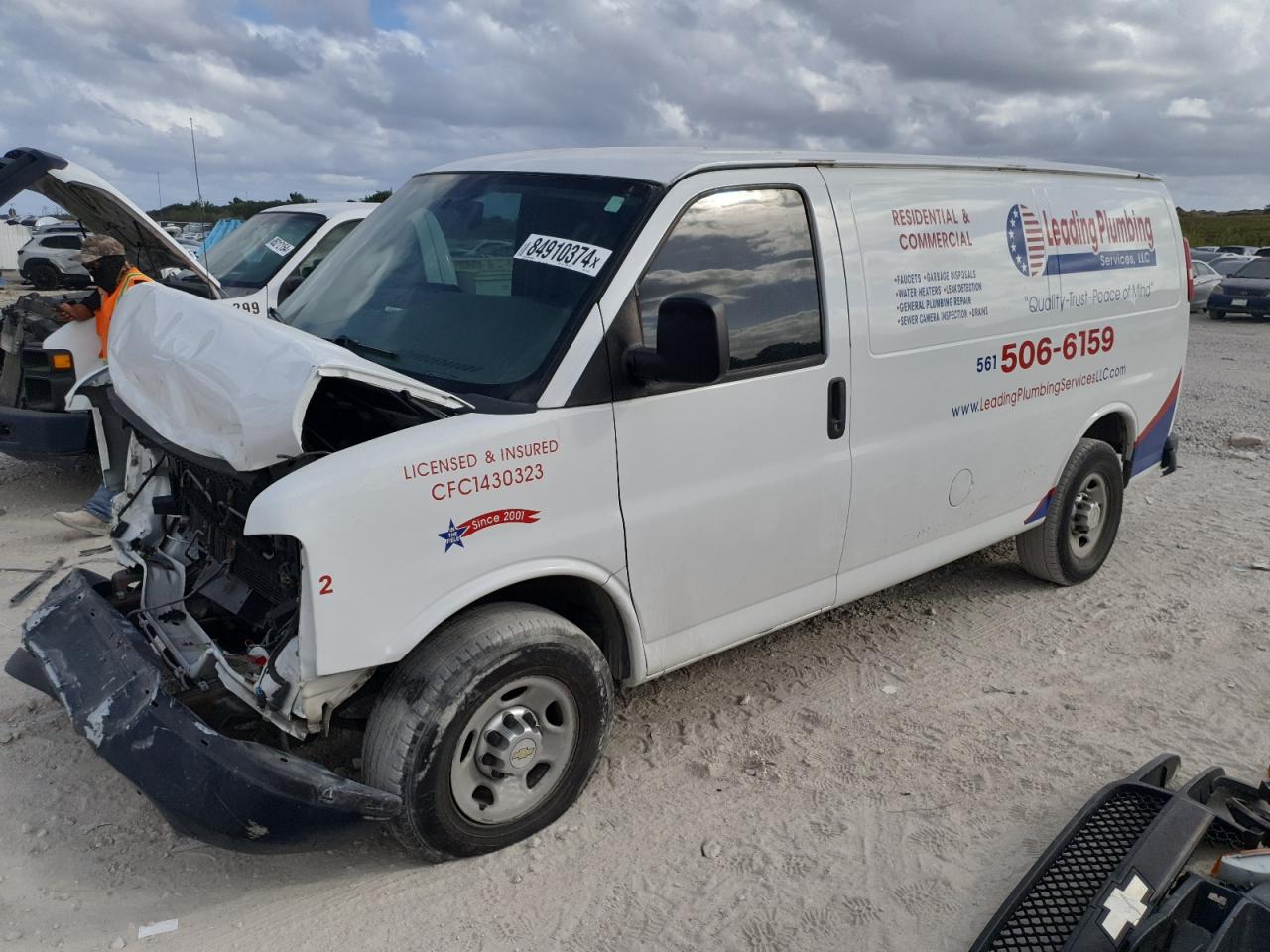 VIN 1GCWGFCA8D1131514 2013 CHEVROLET EXPRESS no.1