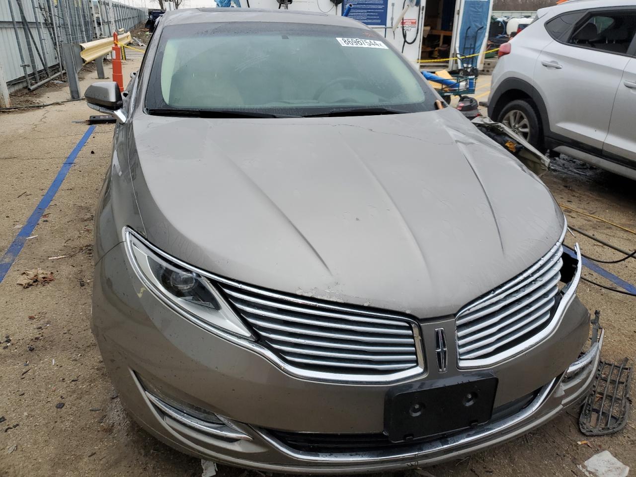 VIN 3LN6L2G95FR610496 2015 LINCOLN MKZ no.5