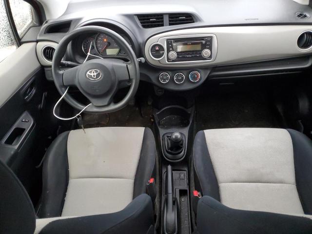  TOYOTA YARIS 2012 Czerwony