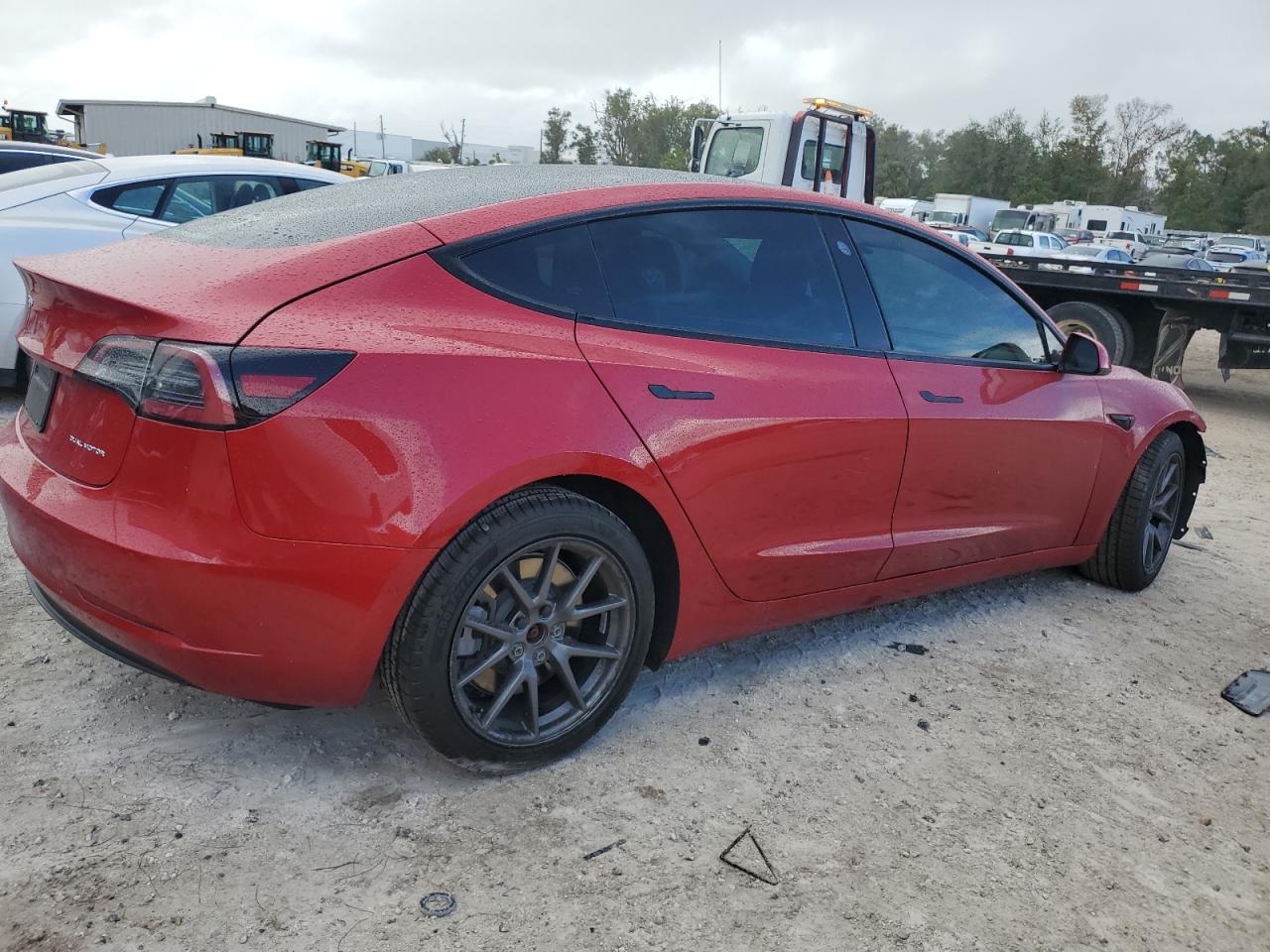 VIN 5YJ3E1EB1NF185005 2022 TESLA MODEL 3 no.3