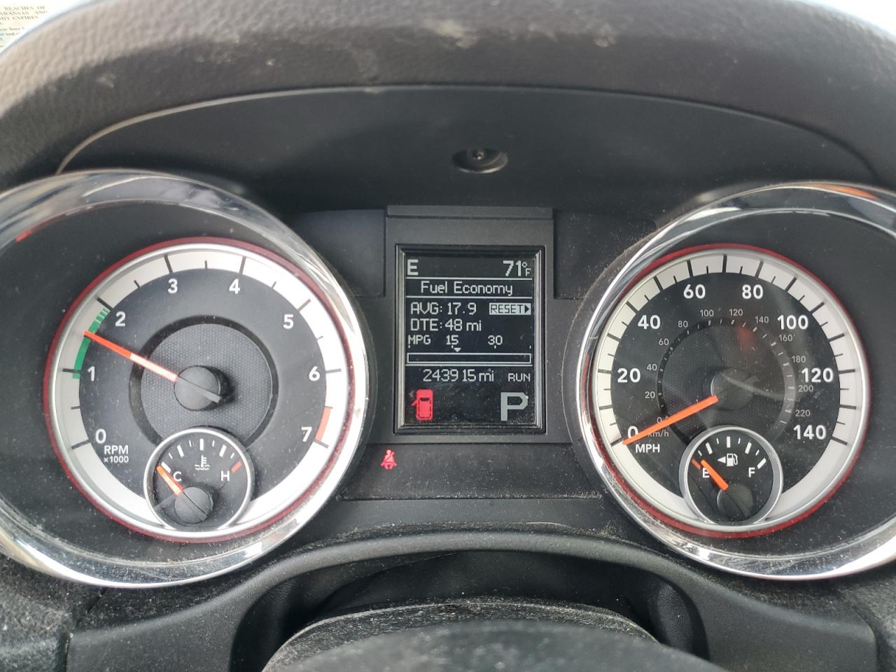 2011 Dodge Durango Express VIN: 1D4RD2GG8BC617127 Lot: 86376444