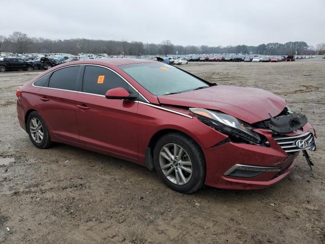 Sedans HYUNDAI SONATA 2015 Red