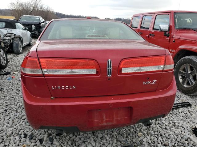 Седаны LINCOLN MKZ 2012 Красный