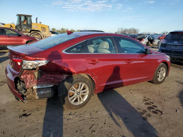 Седани HYUNDAI SONATA 2016 Бургунді