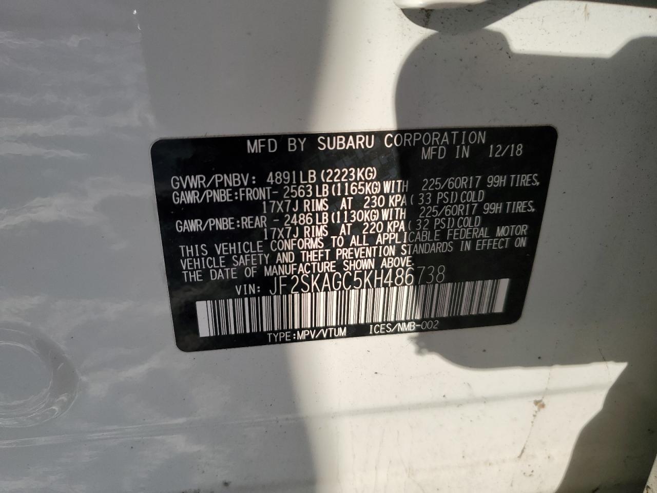 2019 Subaru Forester - Image 15