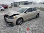 2017 Ford Fusion Se Phev de vânzare în Barberton, OH - Front End