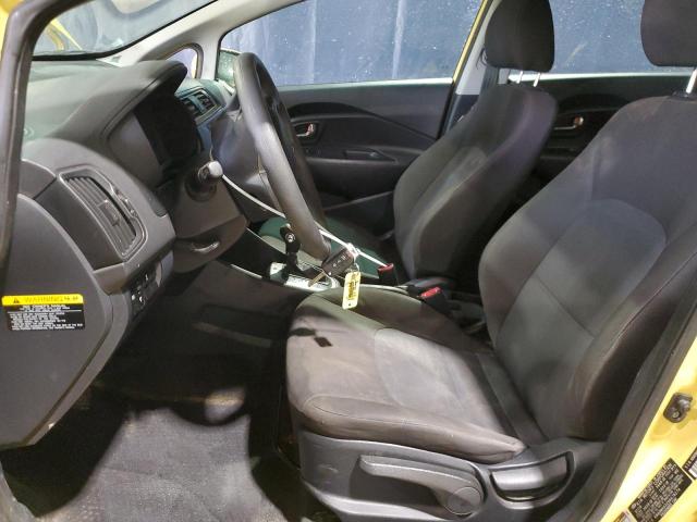  KIA RIO 2016 Yellow