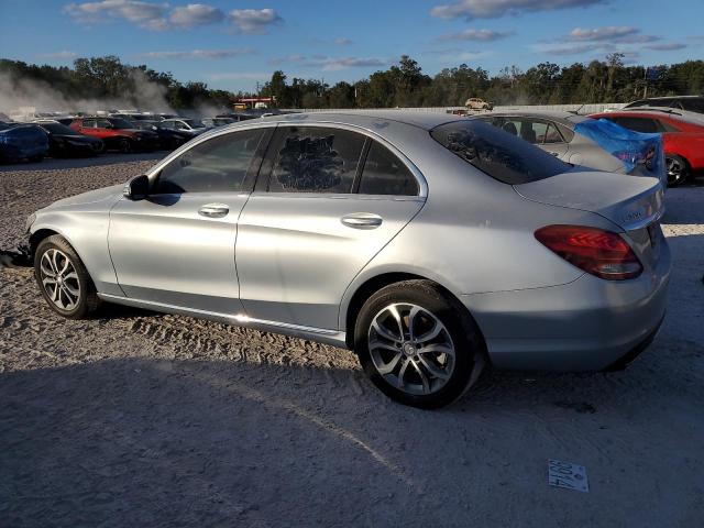 Sedans MERCEDES-BENZ C-CLASS 2015 Srebrny