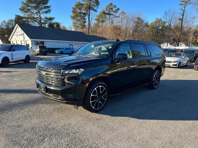  CHEVROLET SUBURBAN 2021 Черный