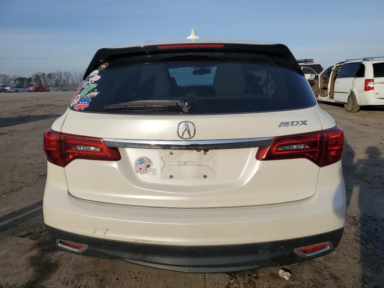 VIN 5FRYD3H23EB007241 2014 ACURA MDX no.6