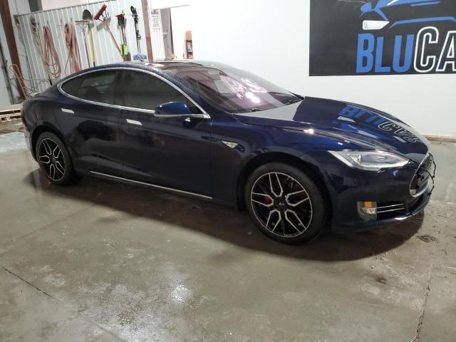 Хэтчбеки TESLA MODEL S 2013 Синий