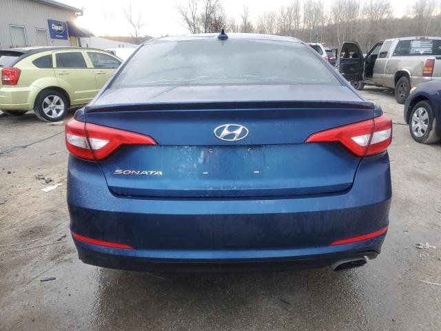  HYUNDAI SONATA 2015 Синий