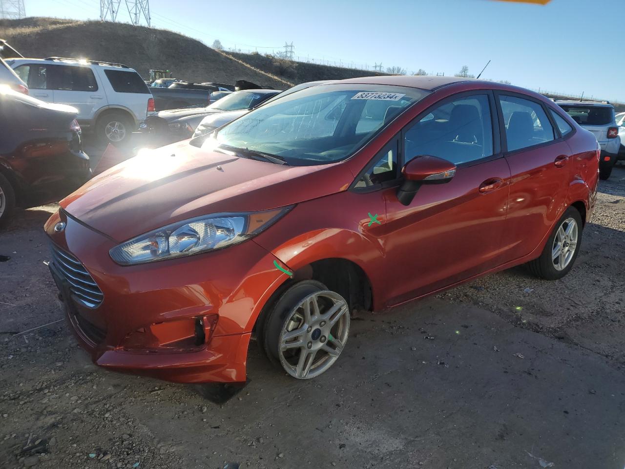 VIN 3FADP4BJ5KM135474 2019 FORD FIESTA no.1