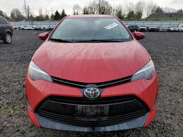  TOYOTA COROLLA 2018 Красный