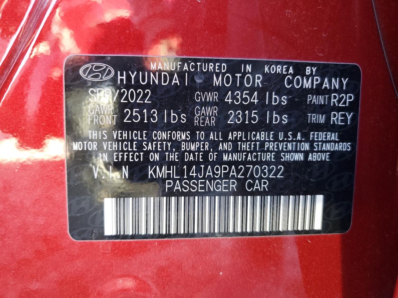 2023 Hyundai Sonata - Image 12