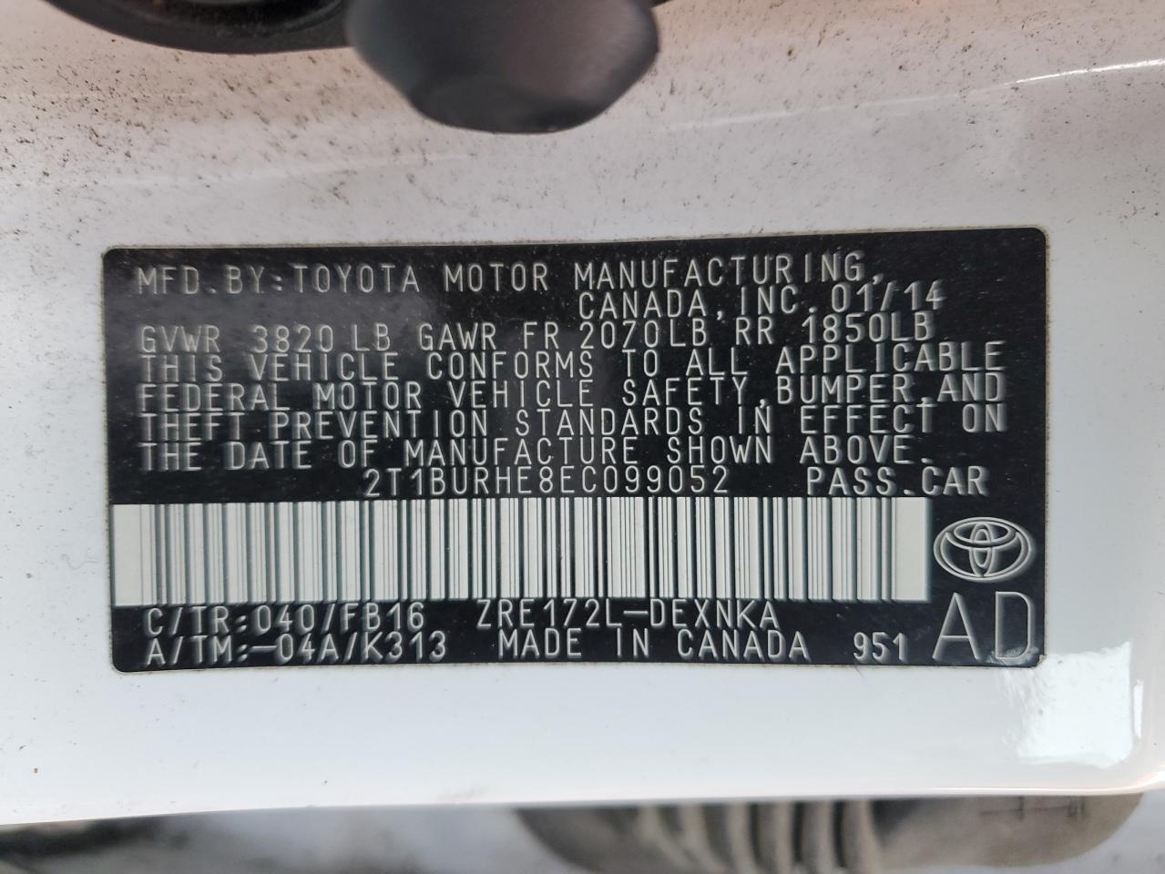 2014 Toyota Corolla - Image 13