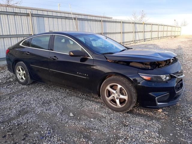  CHEVROLET MALIBU 2017 Чорний