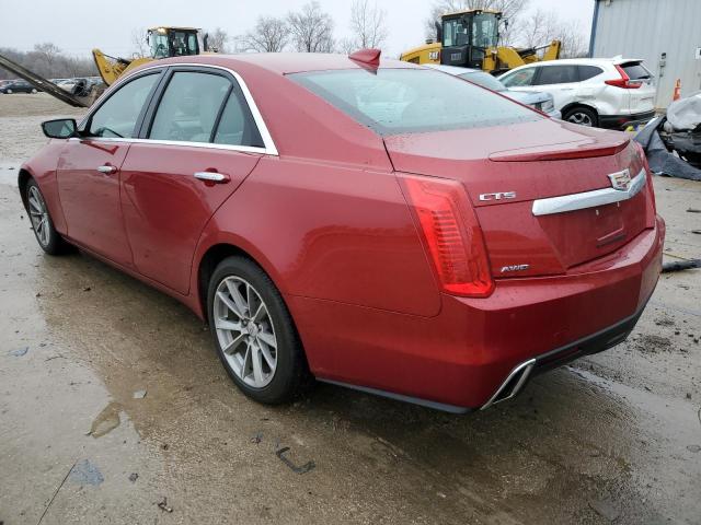  CADILLAC CTS 2017 Red