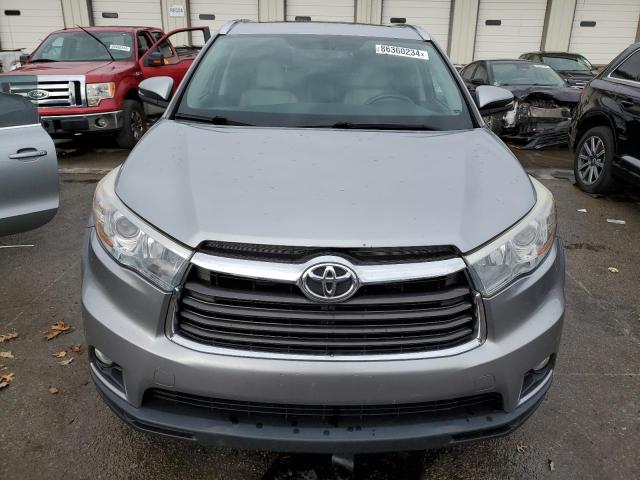  TOYOTA HIGHLANDER 2016 Srebrny