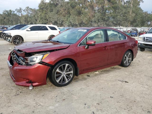  SUBARU LEGACY 2017 Czerwony