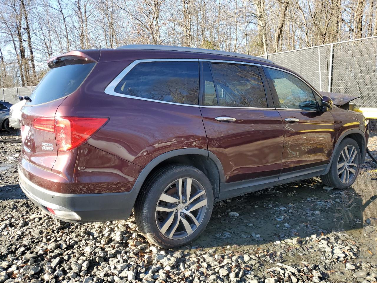 VIN 5FNYF6H91HB013909 2017 HONDA PILOT no.3