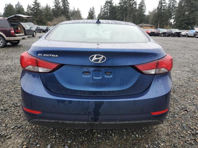  HYUNDAI ELANTRA 2016 Blue